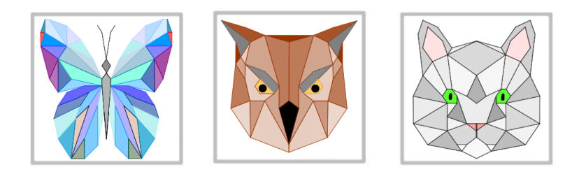 animal polygonal, exercice de géométrie et calculs en mathématiques